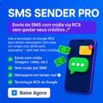 SMS SENDER PRO – Envie Mensagens com Mídia Sem Gastar Créditos!